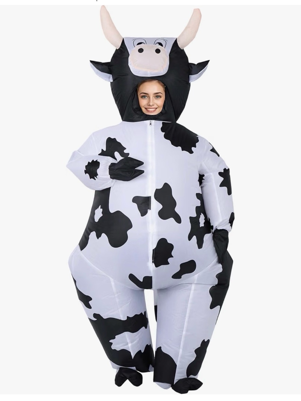 Cow Costume Inflatable Suits For Adults Halloween Costumes Blow Up Costume